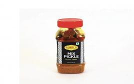 Ajnala Mix Pickle Home Made  Plastic Jar  500 grams